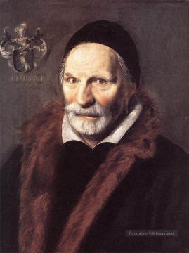  néerlandais - Jacobus Zaffius portrait Siècle d’or néerlandais Frans Hals